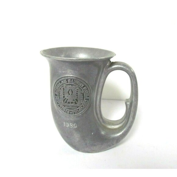 Pewtarex Horn Mug Tankard Vintage Metalware 1989 Olde Country Reproductions - Picture 11 of 11